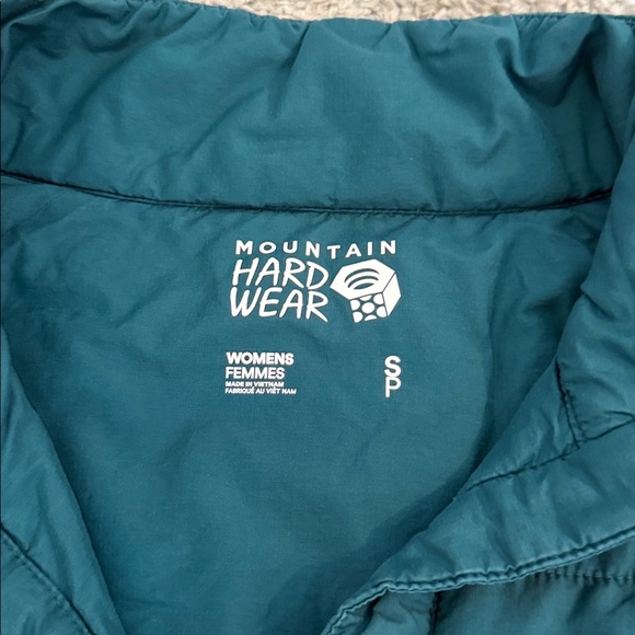 Mountain Hardwear Deep Teal Quilted Jacket - Picture 2 of 3